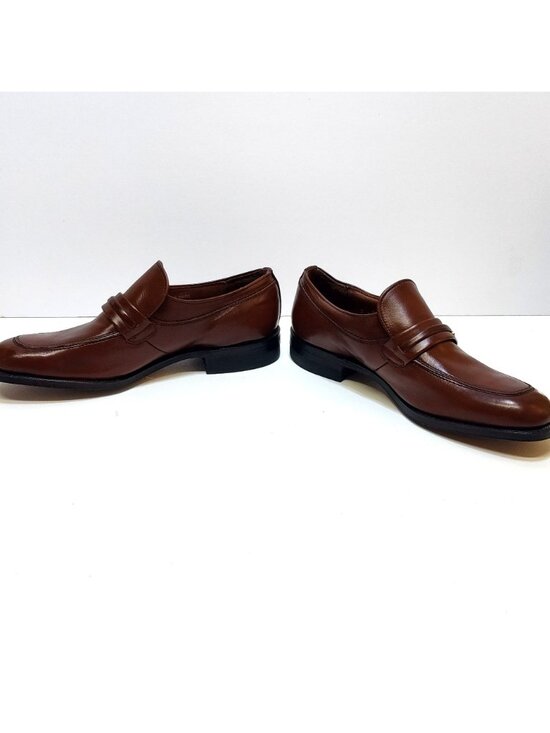 Stafford Comfort Plus All Leather Horsebit Loafers Leather Outsole Men 7 D/B VTG main image 7